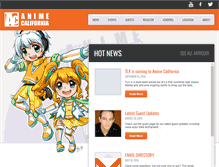 Tablet Screenshot of animecalifornia.com